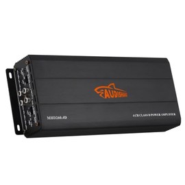 4800W Amplificador de Audio de 4 Canales,Amplificador de Audio para Auto de Clase D, 2 Ohm 520W x 4 Canales Amp para Motocicletas                     