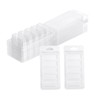 Dickly 10 Pieces Candles Melt Clamshells Models,Clear Empty Cube Tray
