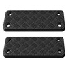 2-Pack Gun Magnet Mount, 55 lb Rating,Magnetic Gun Holster| Rubber