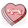Heart Xaddy Sticker Bookish Sticker Bookish Merch Fourth Wing Kindle