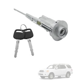 89703-33070 Ignition Switch with 2 Keys Compatible with Toyota Sequoia 2001-2007,Tundra 2003-2006,FJ Cruiser 2007-2014 and More,Replace 89703-33070 69052-34040
