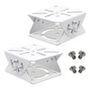 Coolotic 2-Set CCTV Security Camera Universal Pole Mounting Mount Bracket