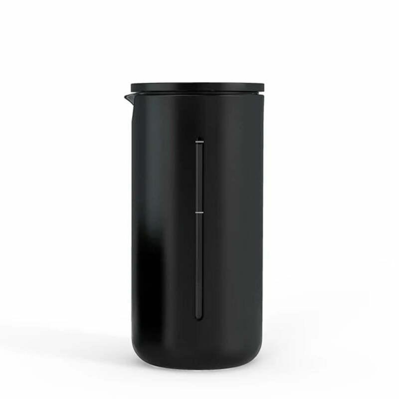 BrewMingle French Press Coffee Maker Pots Steel - color: Black