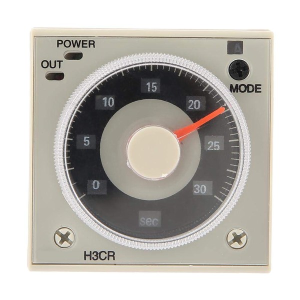 Delay Time Relay, H3CR-A Delay Time Relay 0.5S-300H Button Control