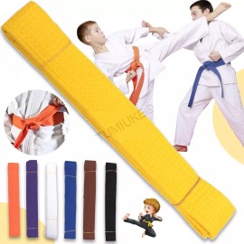 TUMIUKE® Cintas Grado Nexus Taekwondo Karate Hapkido Varios Colores
