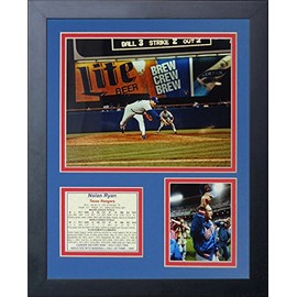 Legends Never Die "Nolan Ryan 300th Win Framed Photo Collage, 11 x 14-Inch