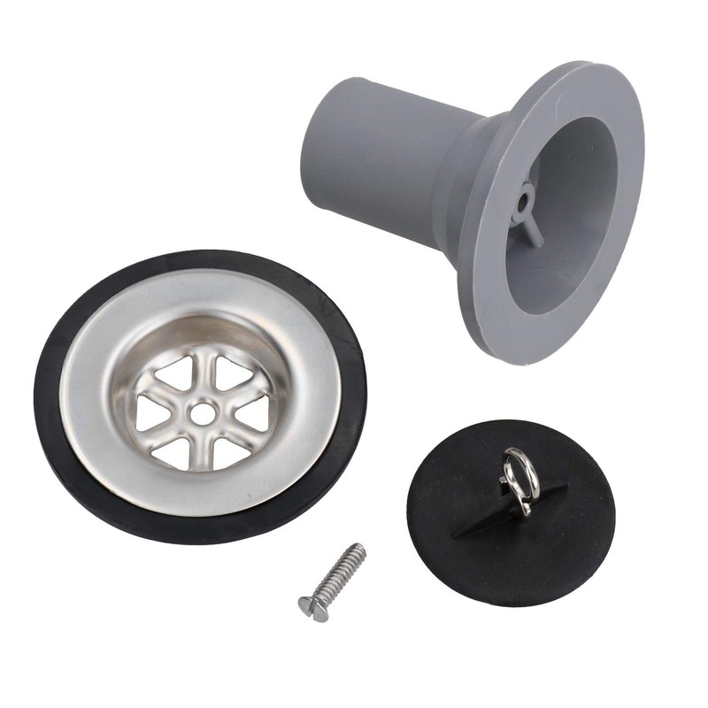 AB Tools 1-1/4" Sink Waste Drain Plug Hole Fitting for