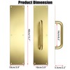 Sumnacon 1 Set 16" Stainess Steel Door Handle Pull &