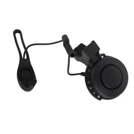 Waterproof Bicycle Horn USB Rechargeable Bike Ring Bell for 22‑31.8mm Handlebar Bikes(Black)