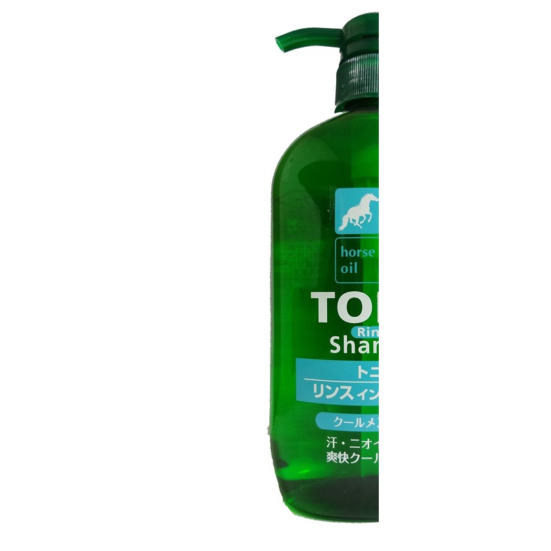 TK Corporation Horse Oil Tonic Rinse In Shampoo, 20.3 fl