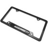 Unbranded 2ps Carbon Fiber License Plate Frame Holder Black For