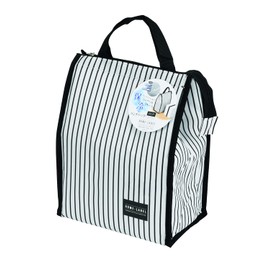 Pearl Metal D-6700 Home Label Insulated Lunch Bag, Long, Stripe