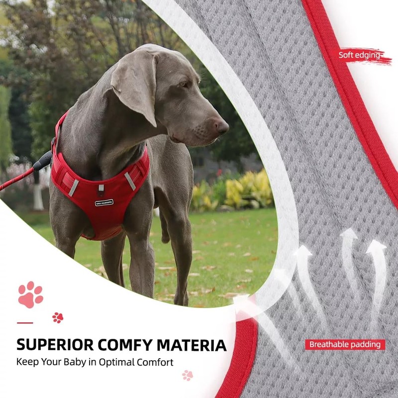 UNA MASCOTA Pechera Arnés De Seguridad para Perro Chico Mediano