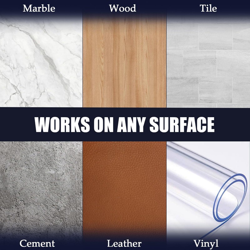 Ykimok Heavy-Duty Double Sided White Carpet Tape, 33Ft Long and