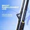 FISHAPPY Saltwater Offshore Straight Butt Trolling Rod Big Game Rod