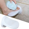 Foot Rest for Shower,Suction Cup PVC Footstool for Wall |