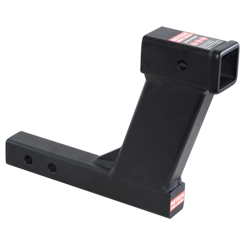 REYSUN 864081 Trailer Hitch Extender with 10-inch Riser/Drop, 2 inch