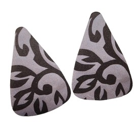 Sassy Insoles Half-Shoe Inserts for Women’s Shoes, Pumps, Stilettos, Boots with Fashion Design, Easy on The Eye, Matches Your Spirit and Your Outfit (European, Brown Rhythm)