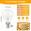 MAXvolador E12 LED 60W Equivalent Warm White 2700K Ceiling Fan