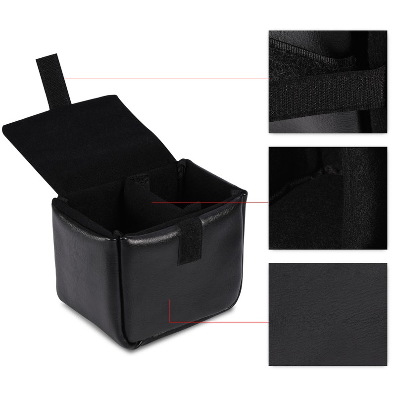 1pc Shockproof PU Leather Insert Padded Camera Storage Bag Case