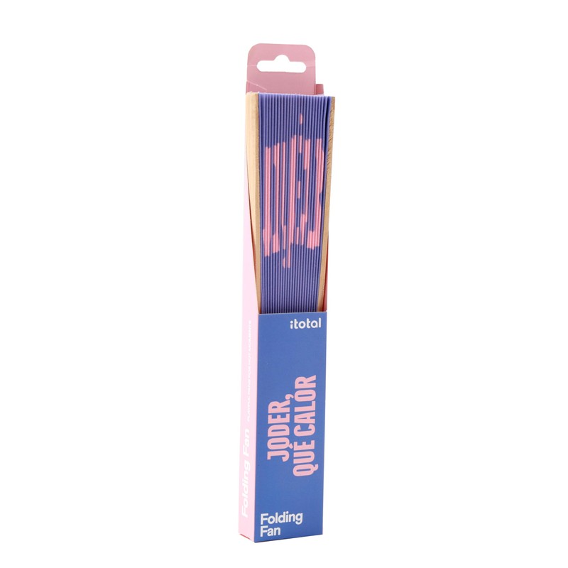 I-TOTAL® - Fan for Summer in Wood and Canvas -