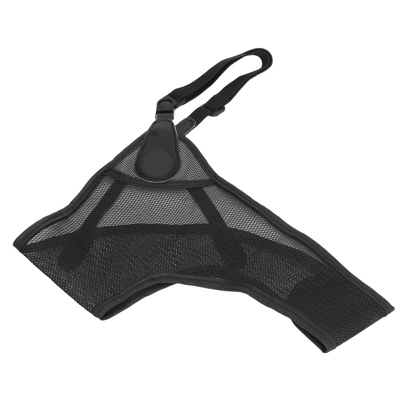 Archery Chest Guard Adjustable 3D Composite Mesh PU Leather Breathable