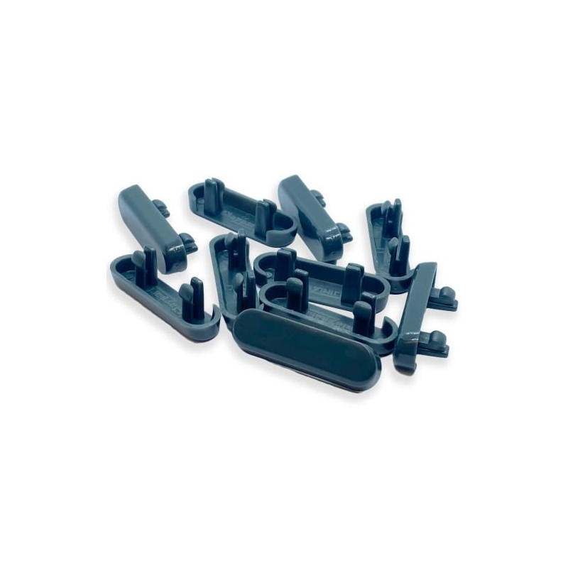 Anthracite Grey RAL7016 Upvc Replacement Drainage Caps Weep Hole Drainage