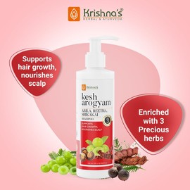 Krishna's Kesharogyam Reetha Shikakai Amla Shampoo 200 ml