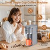 Horavie Small Single Serve Coffee Maker, Fast Brew One Cup