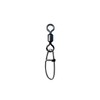 P-Line Rolling Swivel with Crosslock, Black, 2/0