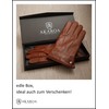 AKAROA ESTD 2019 Men's MAX Leather Gloves, Touchscreen Function, Italian