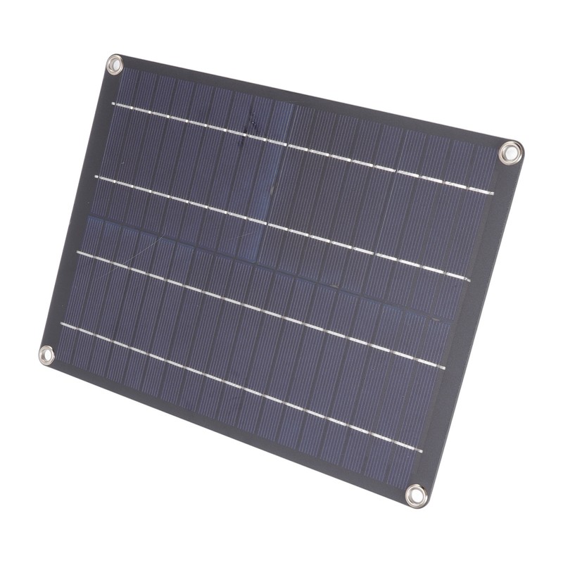Portable Solar Panel 9.1x6.7in Slim Design Light Weight Widely Used