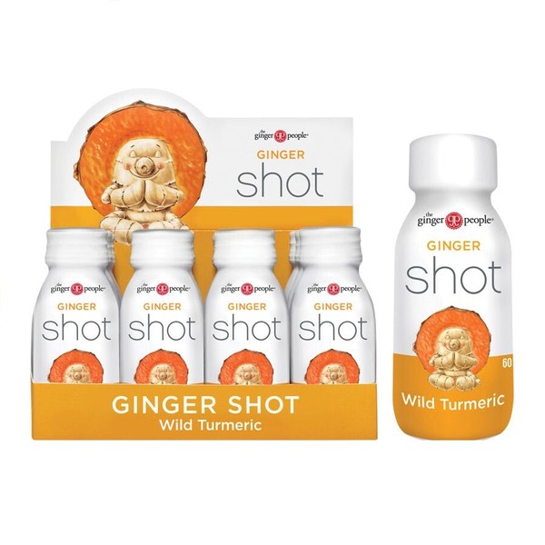 The Ginger People - Ginger Shot Wild Turmeric - 12x60ml