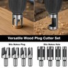 14 Pcs Countersink Drill Bit Set, 5 Wood Drill Bits