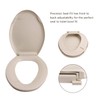 Highcraft B4TSPE Elongated Plastic Toilet Seat Slow Close ∙ Easy
