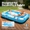 SLOOSH Misting System Inflatable Tanning Pool Lounger Float, 6 in