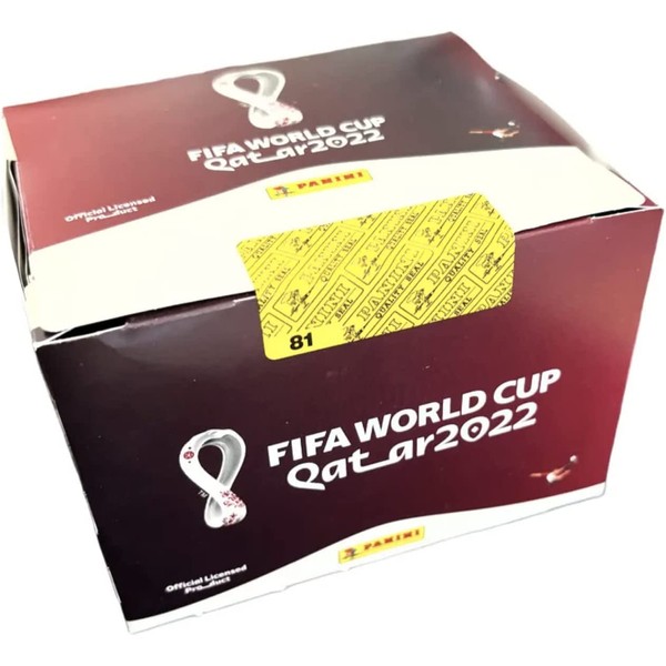 Panini World Cup Sticker - FIFA World Cup Qatar 2022™ - Official Sticker Collection (Box of 100 Bags)