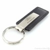 Ford Fusion Rectangular Leather Key Chain (Black)