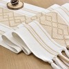 Boho Table Runner with Tassels for Boho Nordic Home Decor