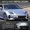 No Drill Front Bumper License Plate Mount Compatible with Compatible
