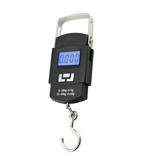 ALLVD Hanging Scale, 22.0 lbs (10 - 50 kg), Digital