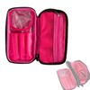 Ginhkok Makeup Pouch, Large Capacity, Dividers, Small Items, Pouch, Cosmetic