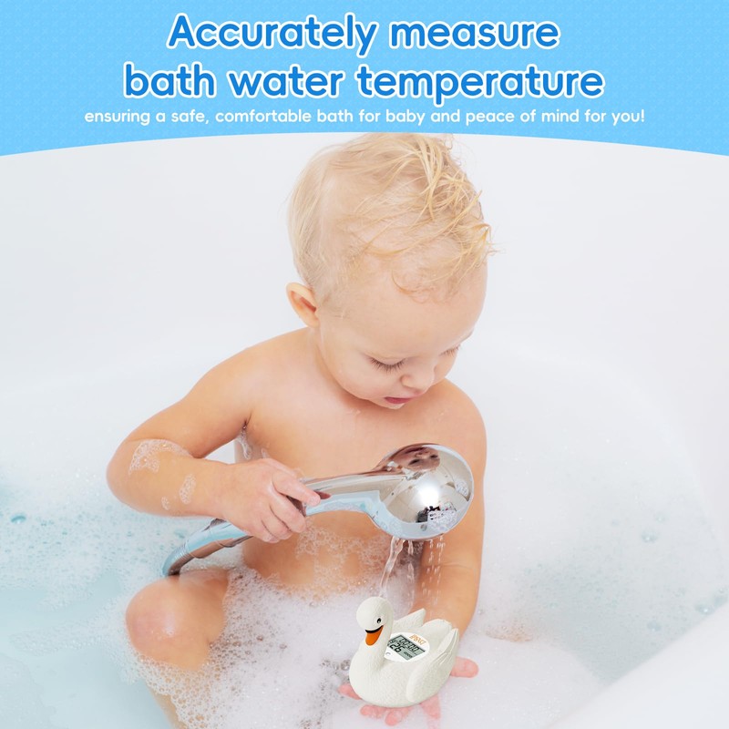 b&h Baby Bath Thermometer, Swan Digital Infant Safe Bath Thermometer
