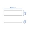 MFC PRO White 76x22(mm) Night Safety Warning Reflector Sticker Car