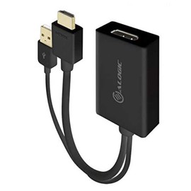 ALOGIC HDMI to DisplayPort Adapter, HDMI to DP Converter, Supports 4K, Compatible with laptop, Monitor, HDTV and more