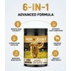 Egdusns Dog Glucosamine Chondroitin Hip Joint Chews MSM, Arthritis Pain