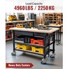 HOLKIE Leveling Stem Casters Set of 4 Heavy Duty Retractable