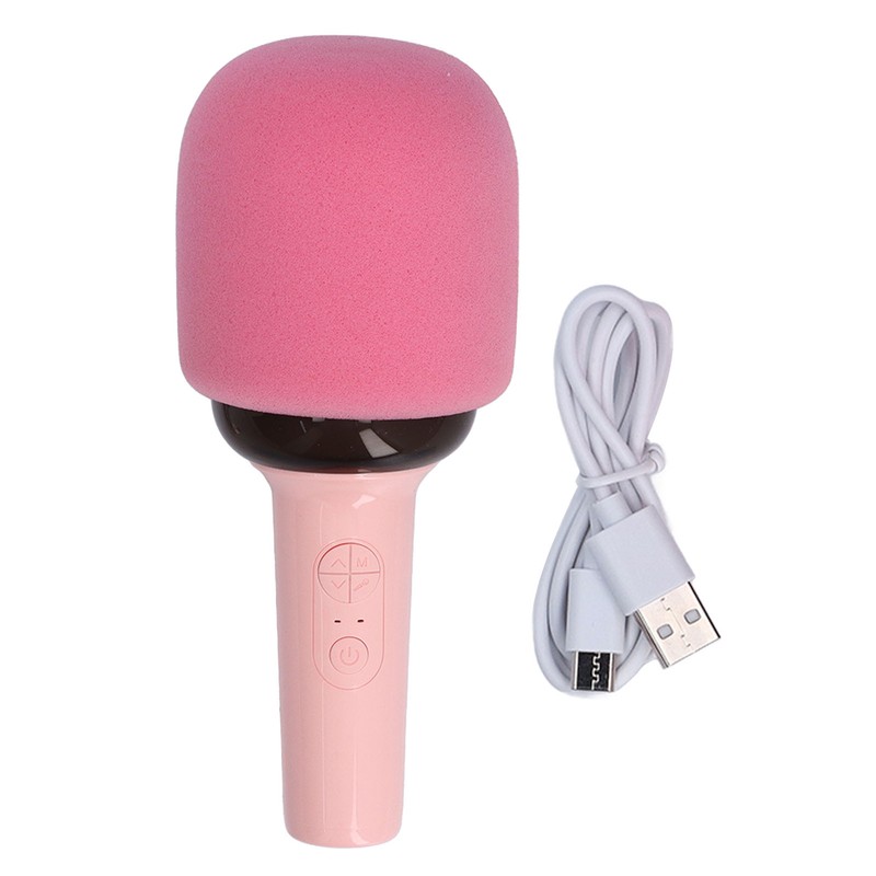 Wireless Bluetooth Microphone Multiple Sound Adjustment Wireless Karaoke Mic for