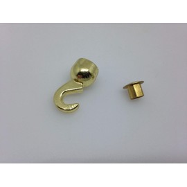 Galapagoz Older Style Grandfather Clock Weight Shell Hook and Nut 4 mm Thread USA