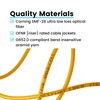 trueCABLE LC to SC OS2 Fiber Patch Cable, 2m (6.56ft),